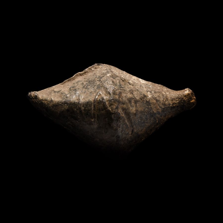 Roman Lead Cnaeus Pompey Battle of Munda Slingshot