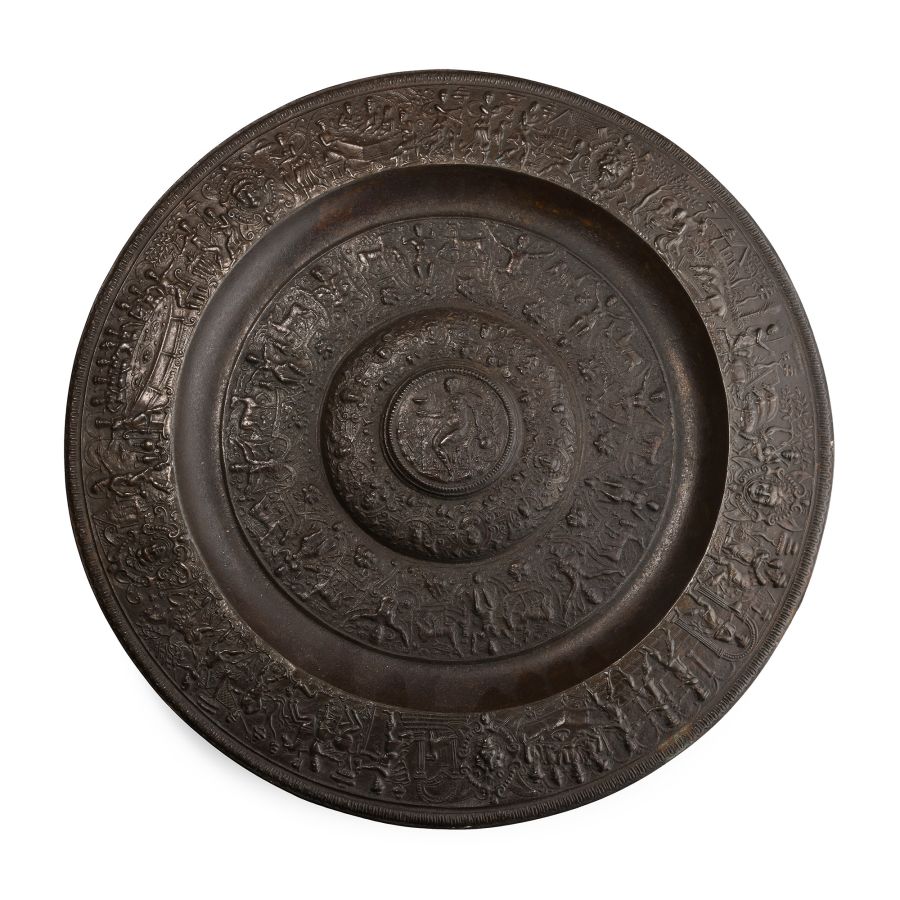 Bronze Replica of 'Venus Rosewater Dish' Platter