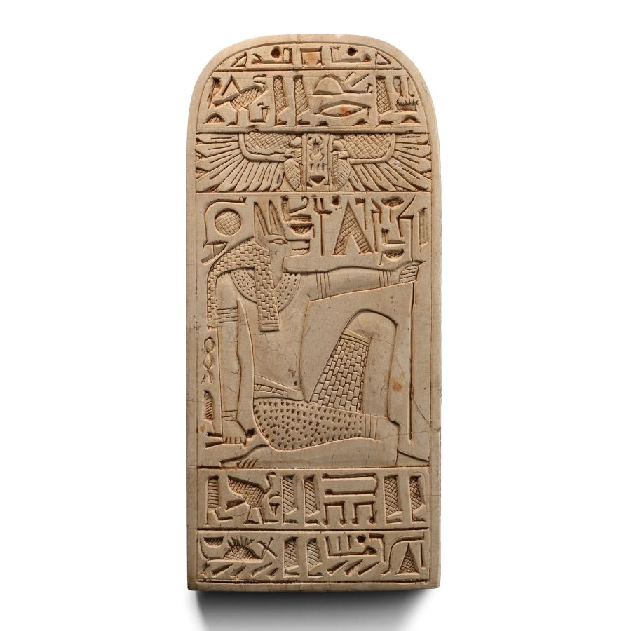 Egyptian Reproduction Tablet with Anubis