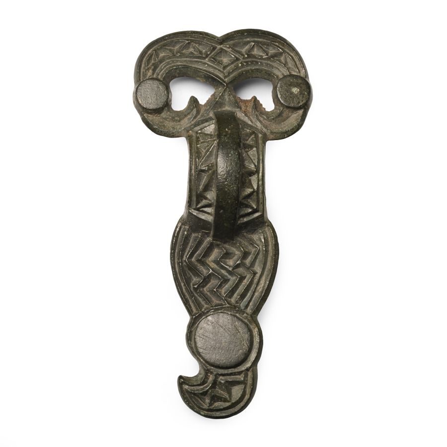 Visigothic Bronze Bird Brooch