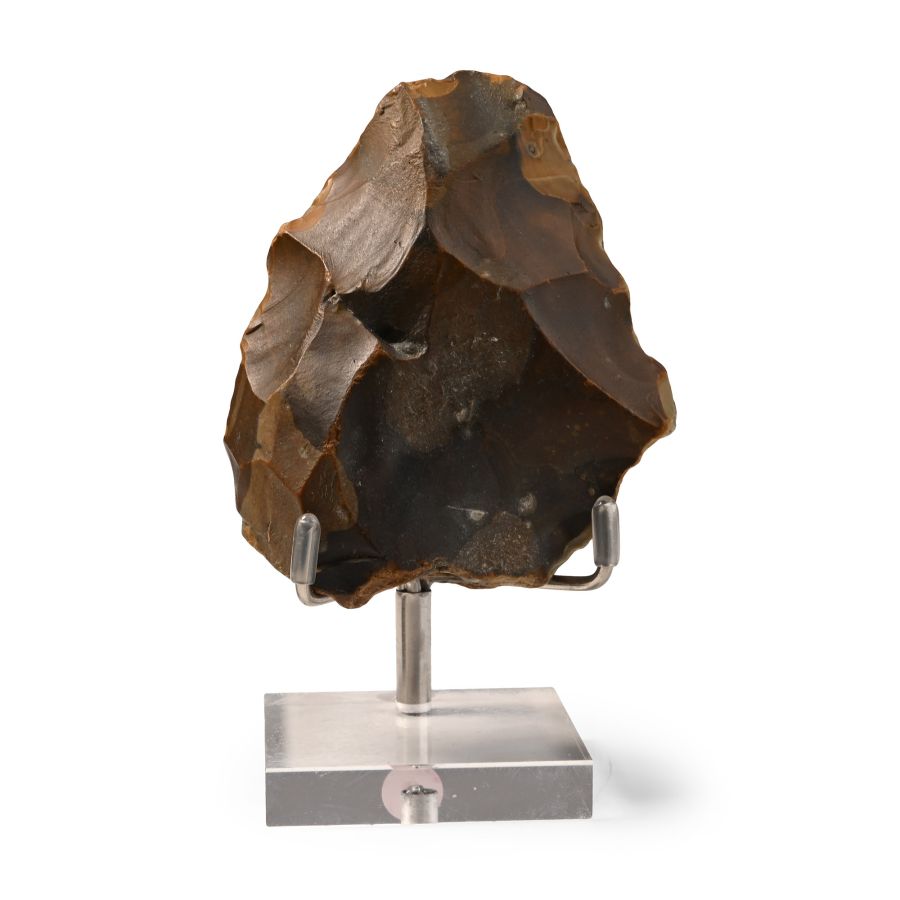 British Stone Age 'Happisburgh' Flint Handaxe