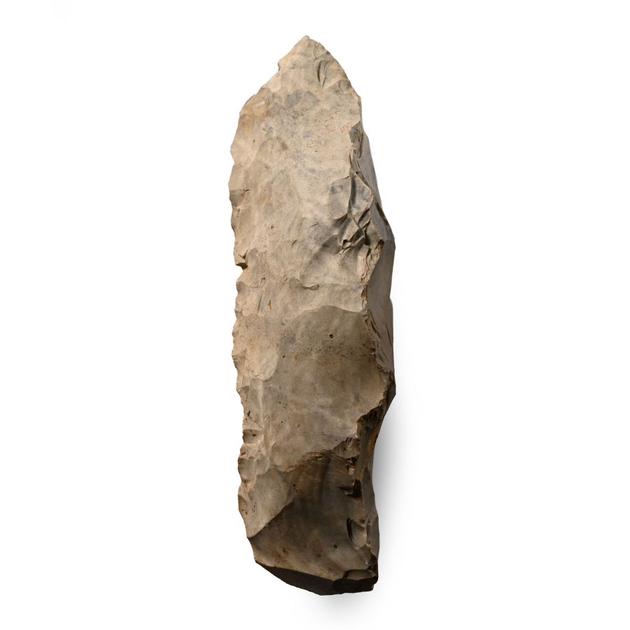 Large Belgian Stone Age Long Flint Blade