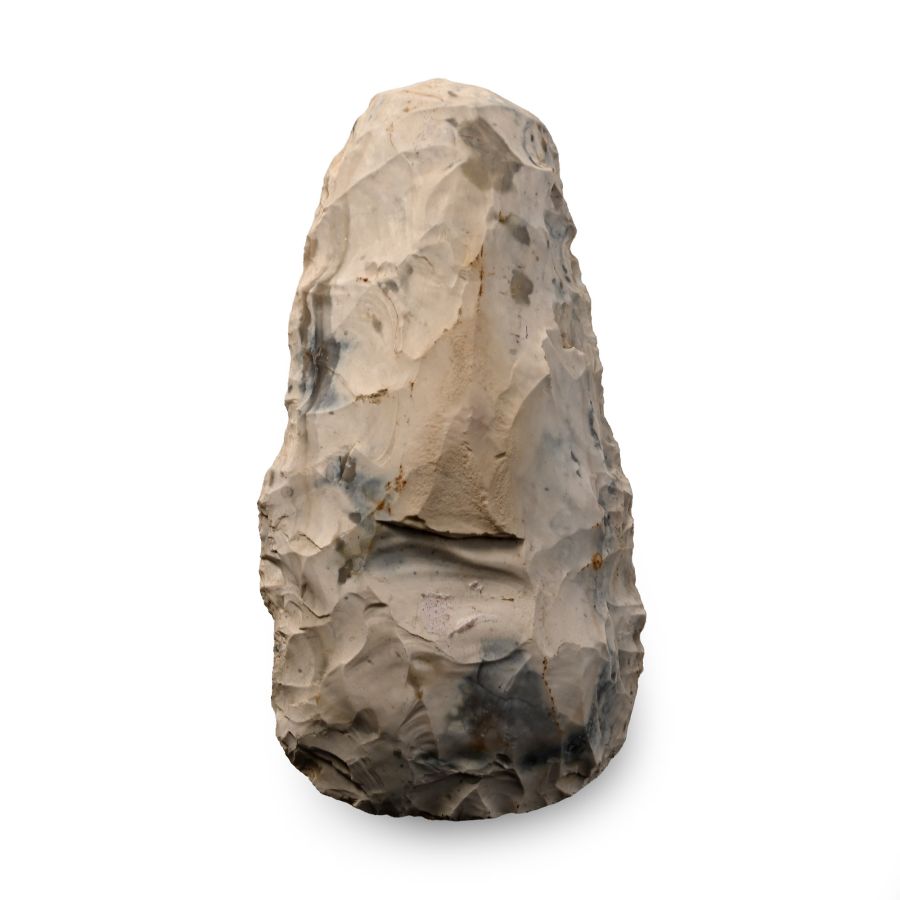 French Stone Age Flint Axehead