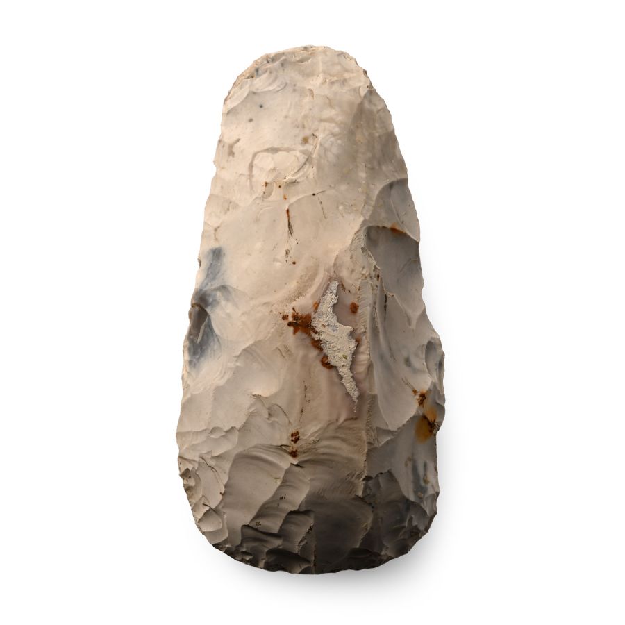 French Stone Age Flint Axehead