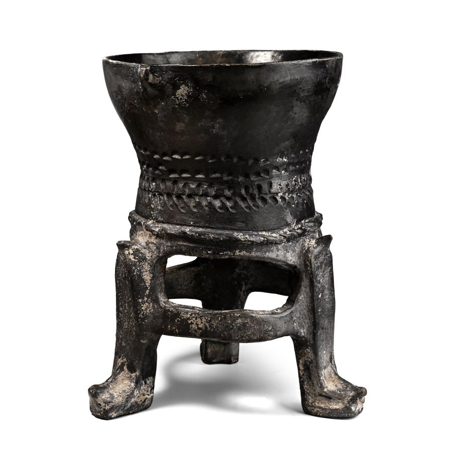 Large Azerbaijan Hasanlu Tepe Pottery Vessel