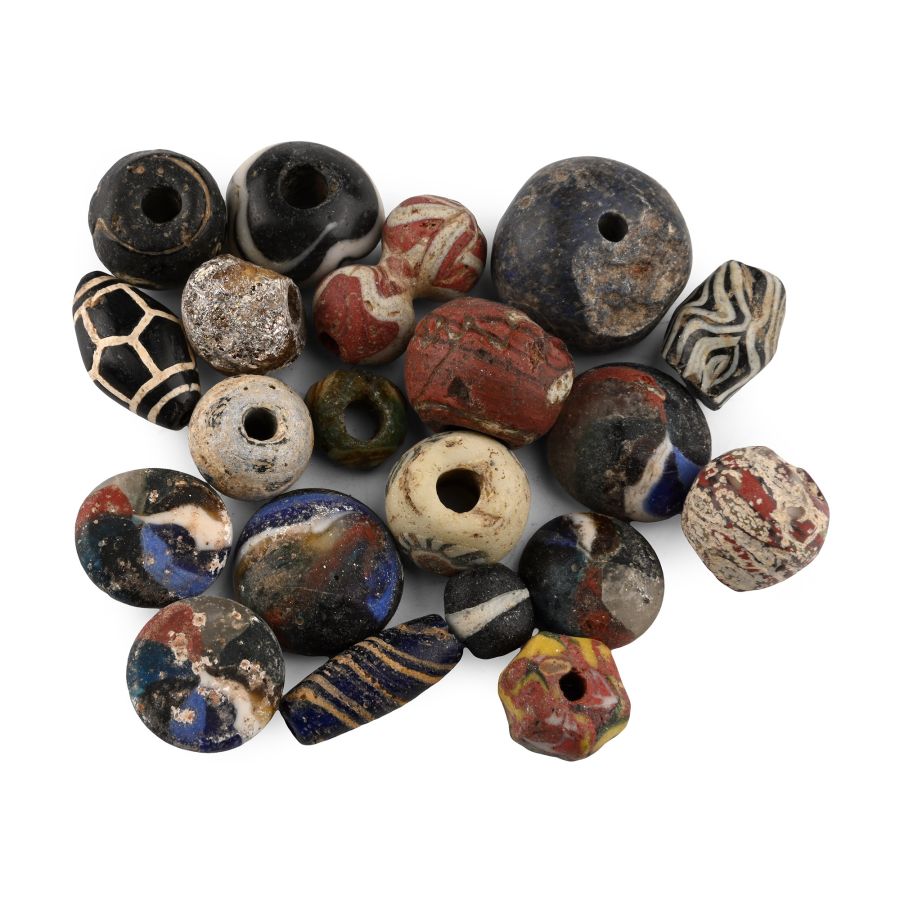 Roman and Later Glass Bead Group