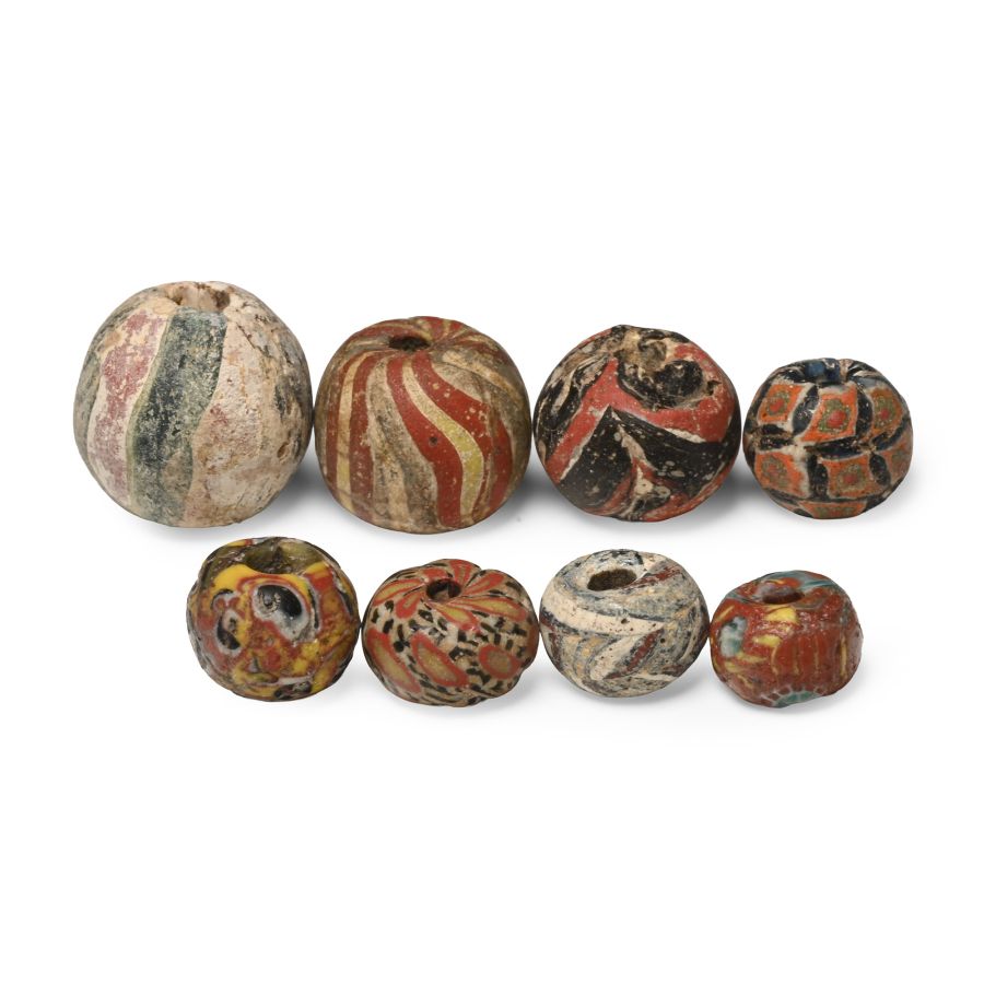 Roman and Later Mosaic Glass Bead Group