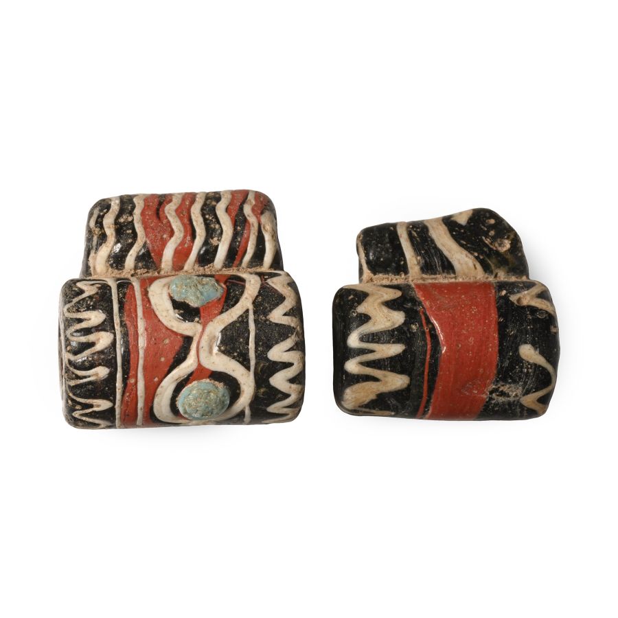 Roman or Later Mosaic Glass Bead Group