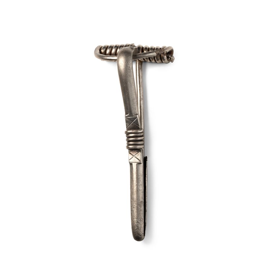 Roman Silver Bow Brooch
