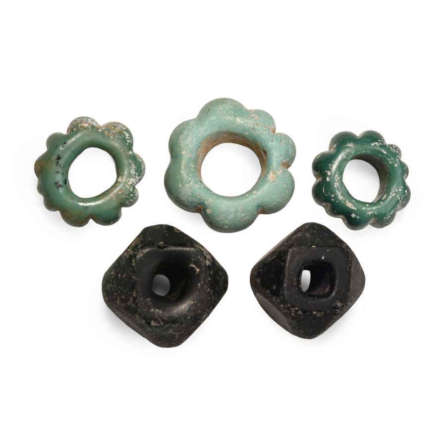 Phoenician Glass Bead Group