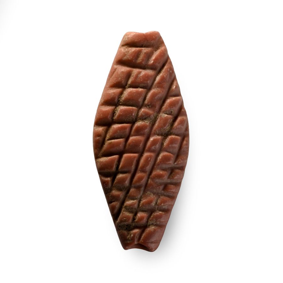 Mesopotamian Pink Stone Stamp Seal