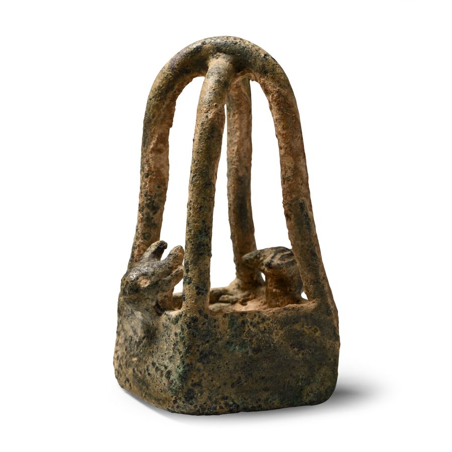 Western Asiatic Bronze Cage Weight