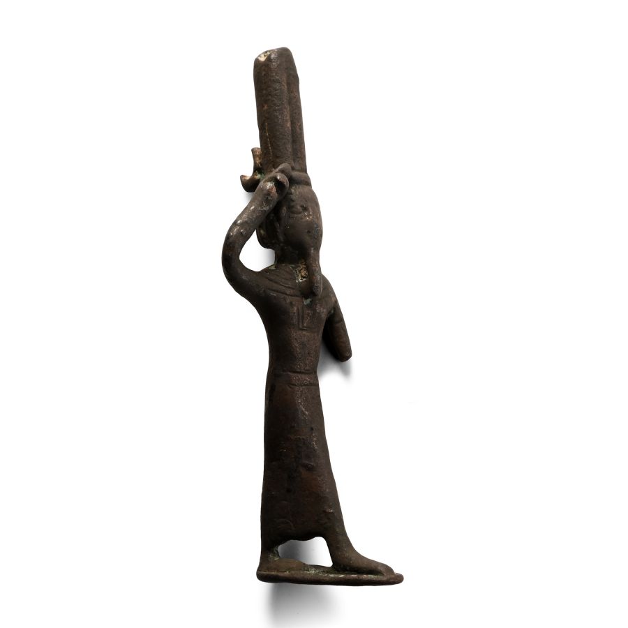 Phoenician Bronze Statuette of Baal