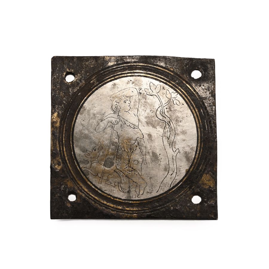 Roman Silver Military Belt Plaque