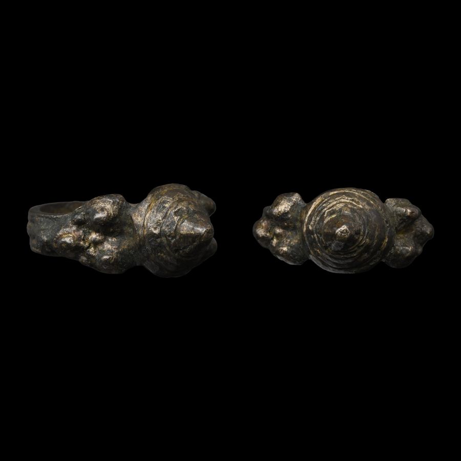 Byzantine Bronze Architectural Ring