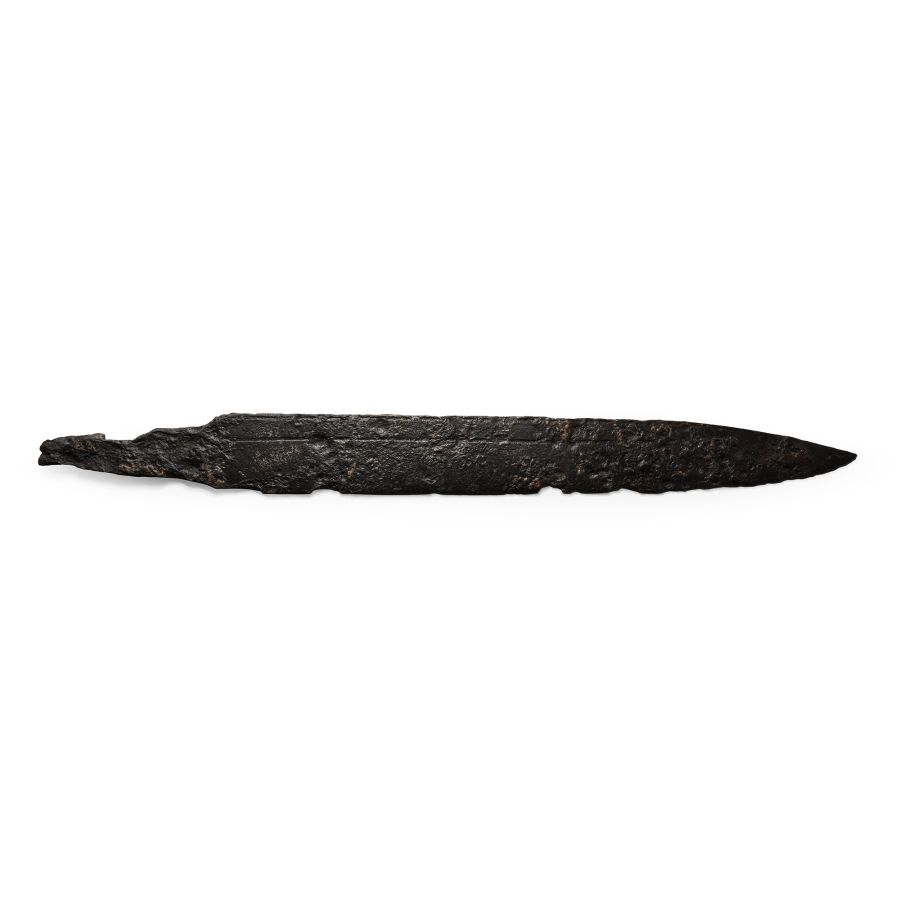 Saxon Iron Single-Edged Seax Sword Blade