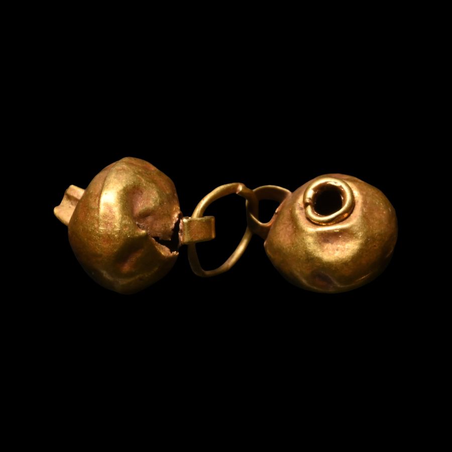 Greek Gold Pomegranate Pendant