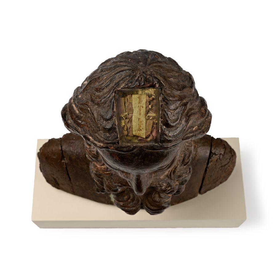 Medieval Reliquary Bust of Saint John the Baptist