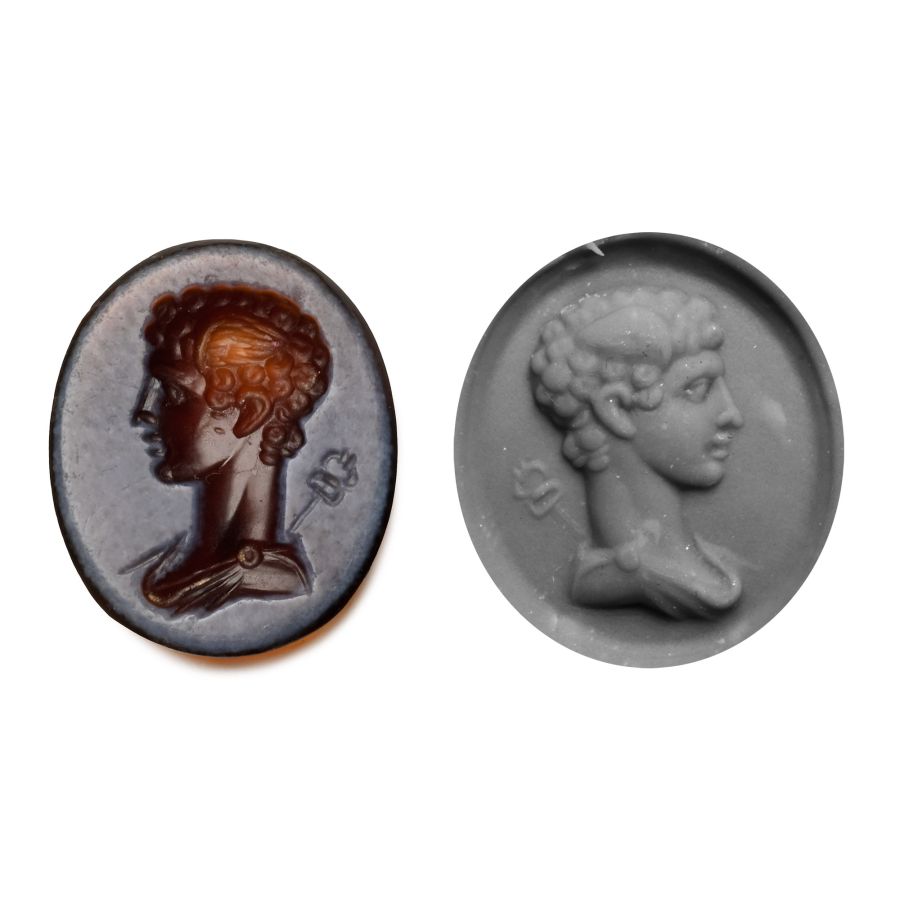 Roman Nicolo Gemstone of Hermes