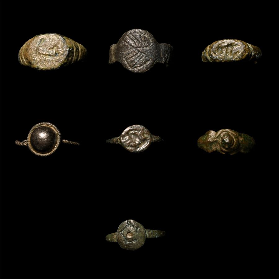 Celtic to Medieval Bronze Ring Collection
