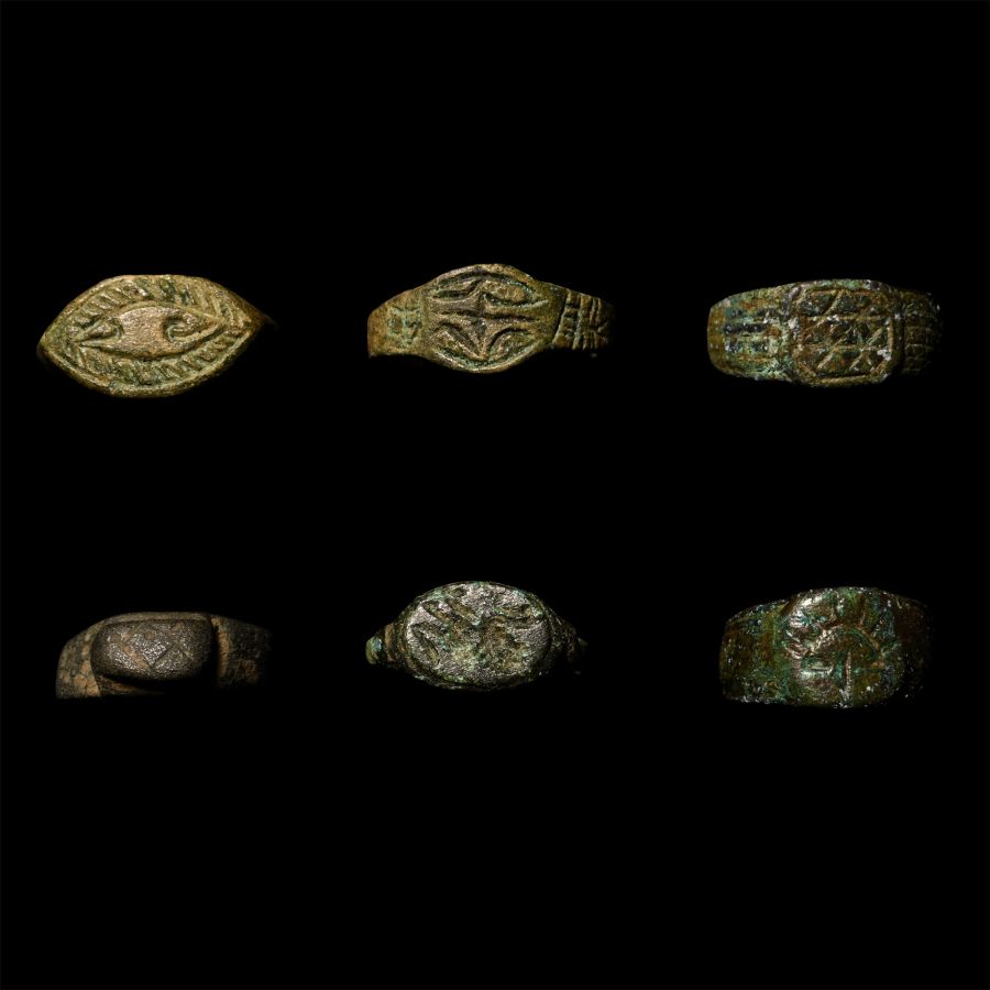 Celtic to Medieval Bronze Ring Collection