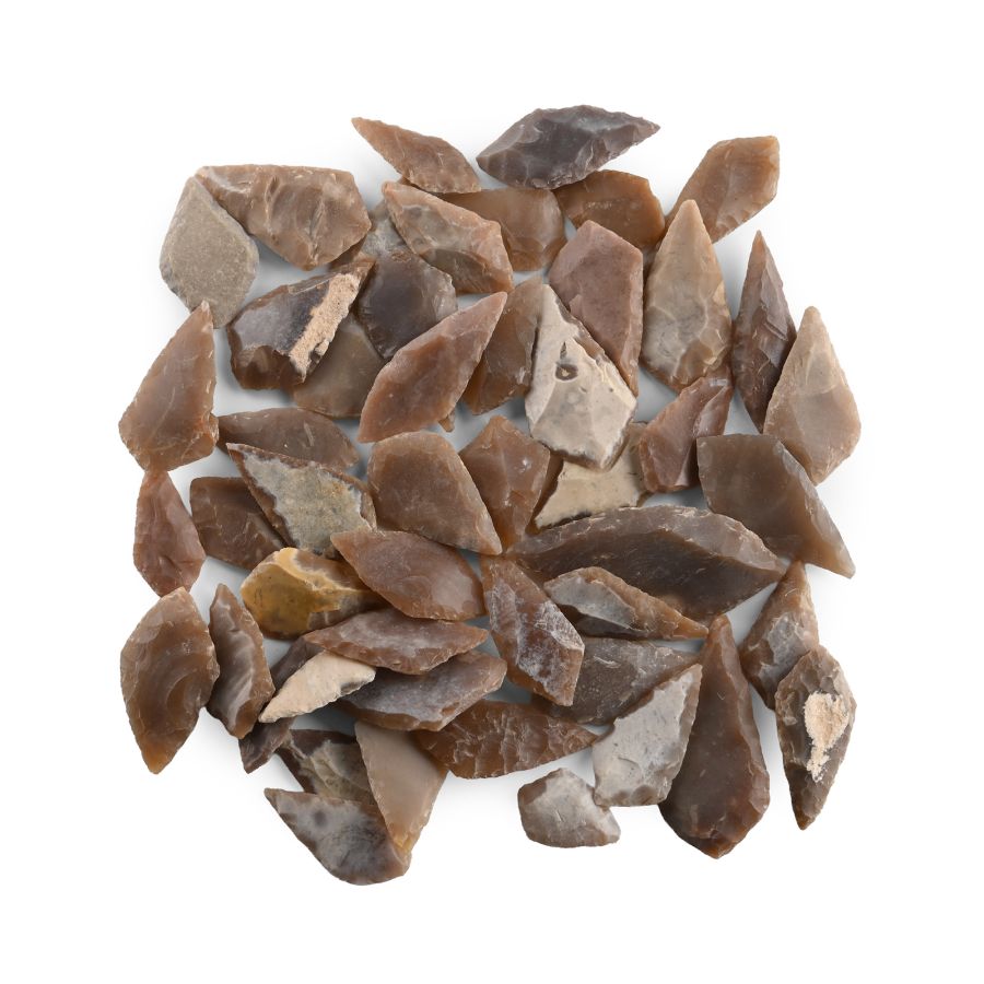 Stone Age Lozenge-Shaped Arrowhead Collection