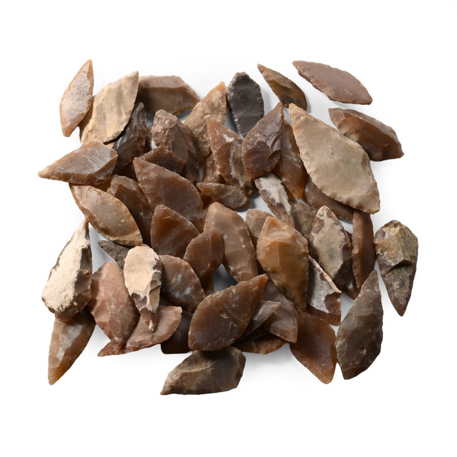 Stone Age Lozenge-Shaped Arrowhead Collection
