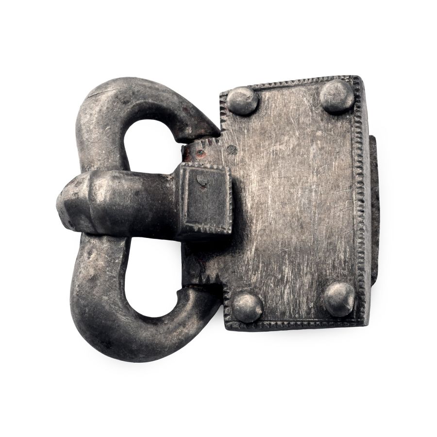 Saxon Period Silver Buckle