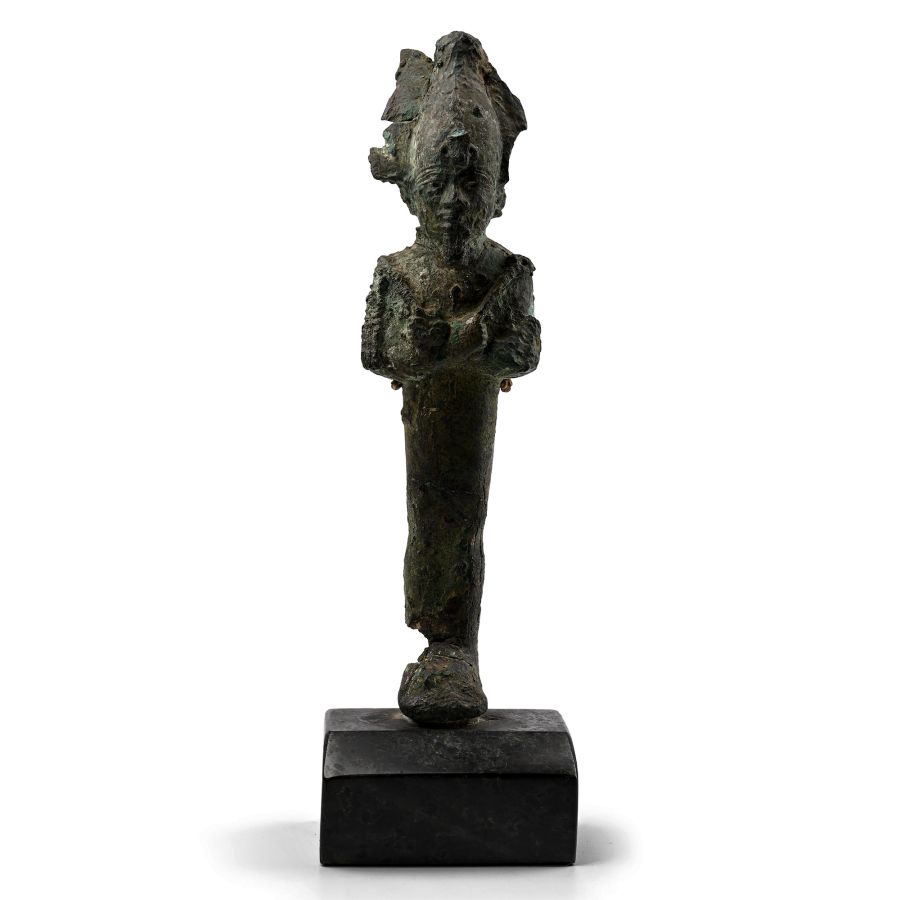 Egyptian Bronze Osiris Statue