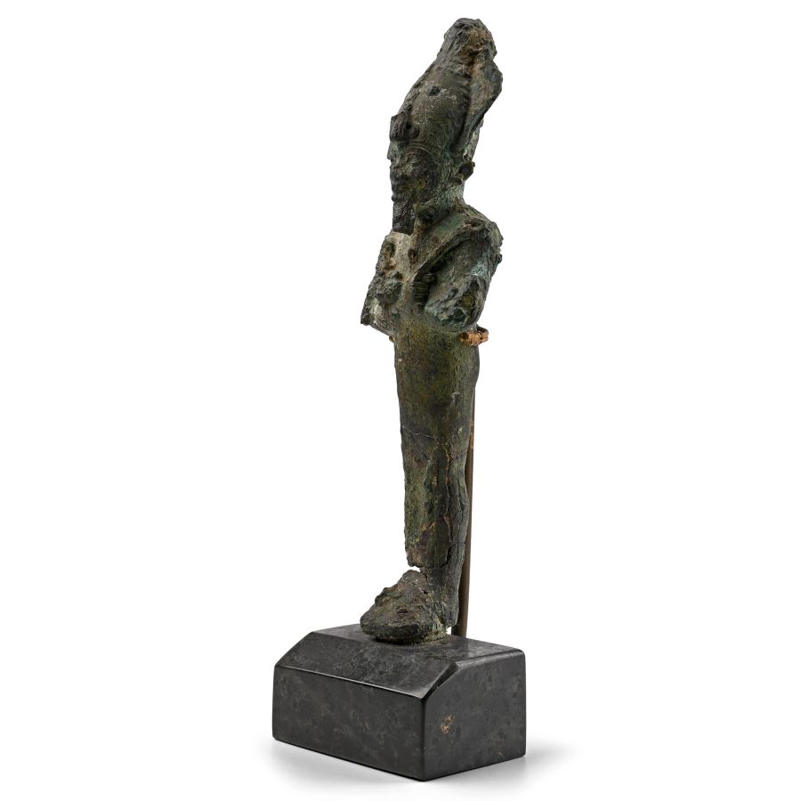 Egyptian Bronze Osiris Statue