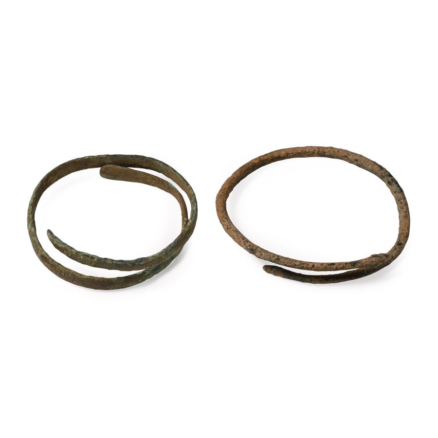 Greek Bronze Child's Bracelet Group