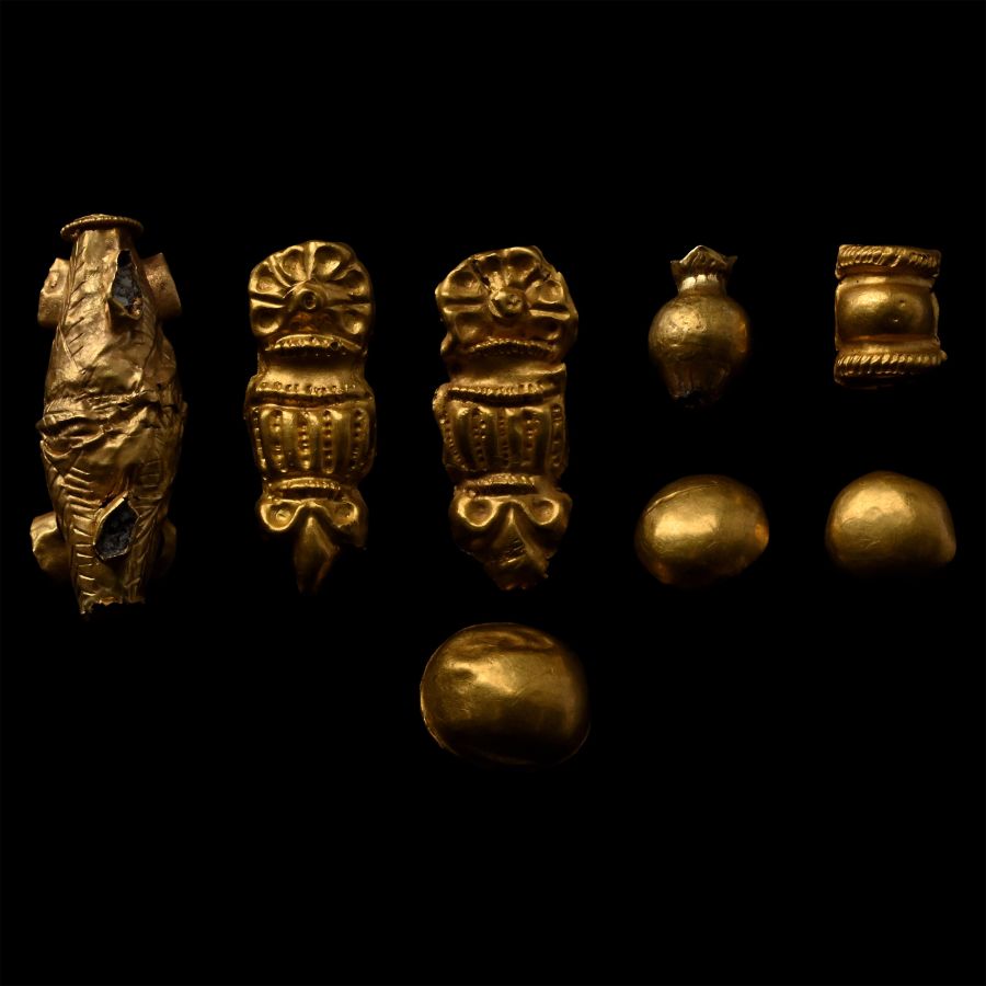 Greek Gold Bead Collection
