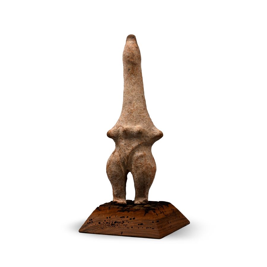 Large Amlash Terracotta Idol