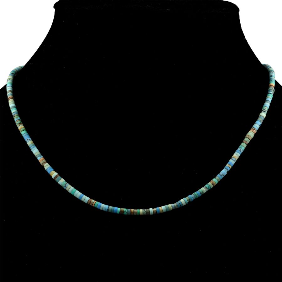 Egyptian Style Stone and Other Bead Necklace String