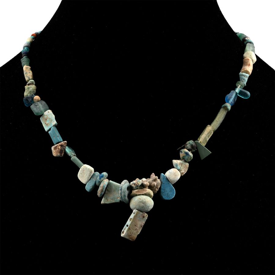 Roman and Other Mixed Bead Necklace String
