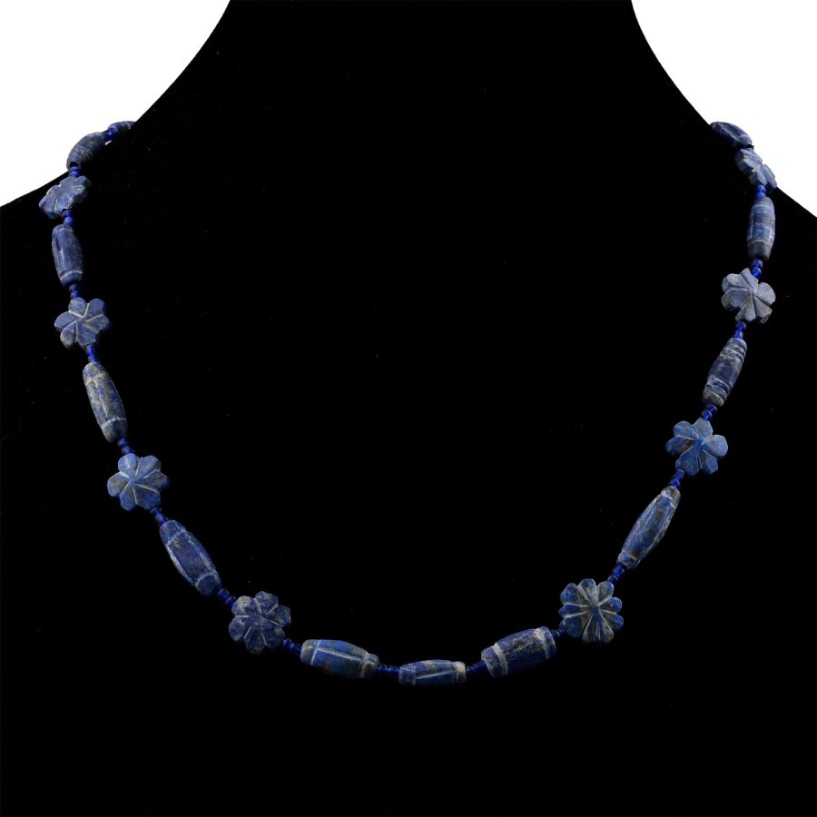 Bactrian Style Lapis Lazuli and Other Bead Necklace String
