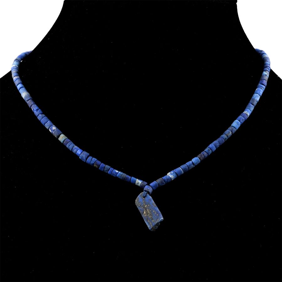 Bactrian Style Lapis Lazuli and Other Bead Necklace String