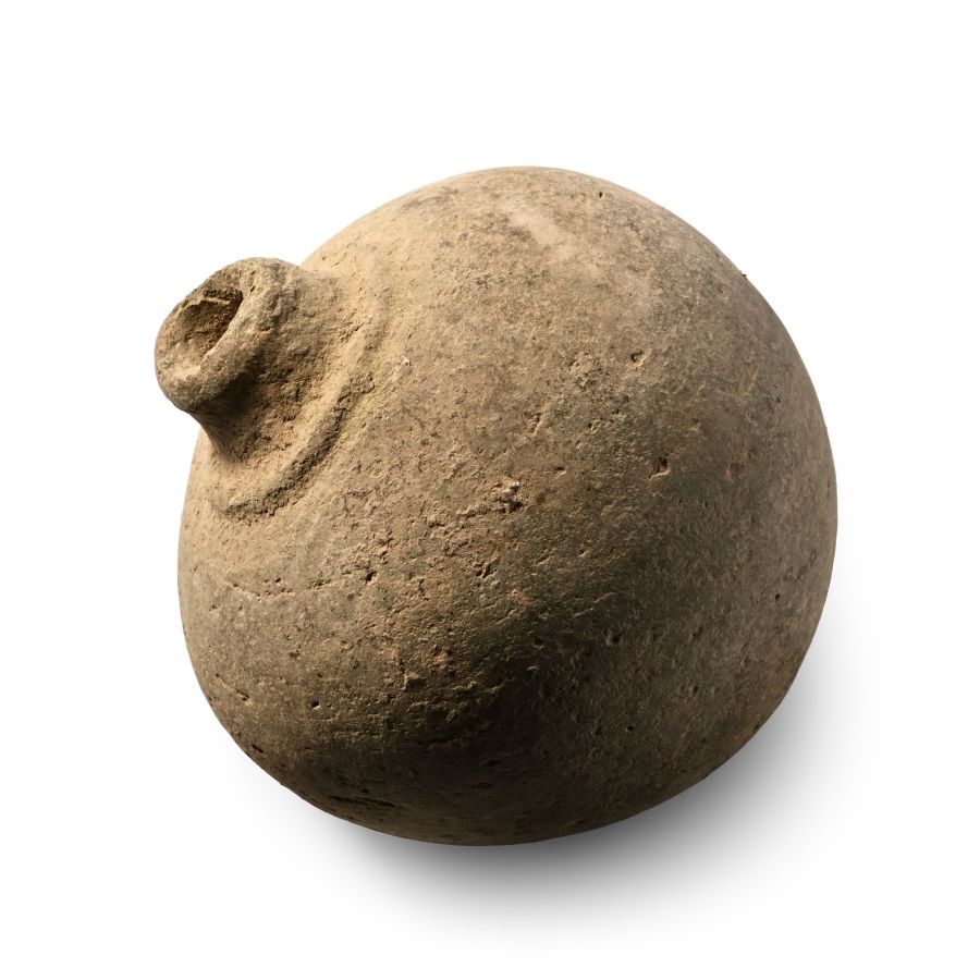 Byzantine 'Greek Fire' Ceramic Fire Bomb or Hand Grenade