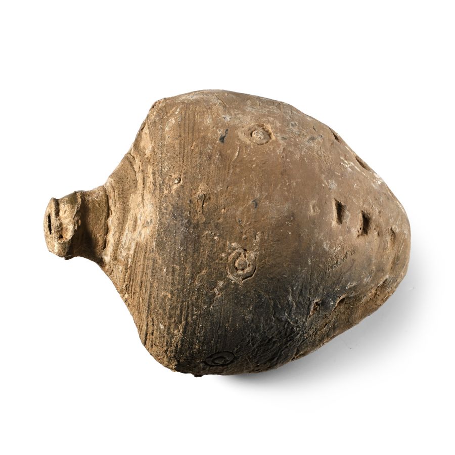 Byzantine 'Greek Fire' Ceramic Bomb or Hand Grenade