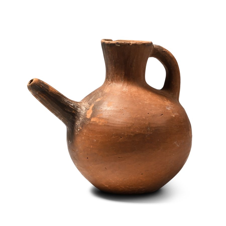 Western Asiatic Pottery Pouring Vessel