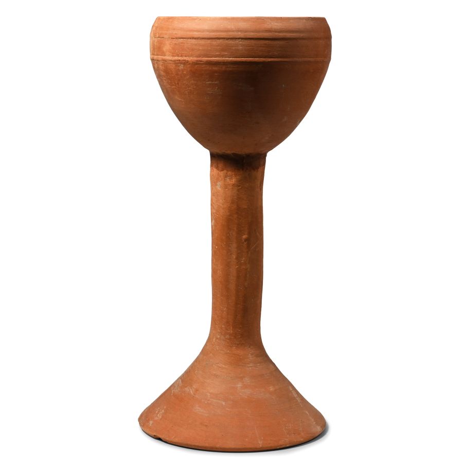 Tall Western Asiatic Pottery Chalice
