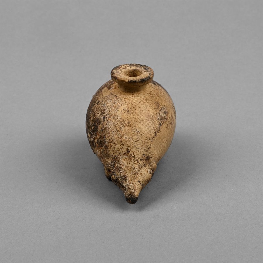 Eastern Greek Terracotta Hedgehog Aryballos