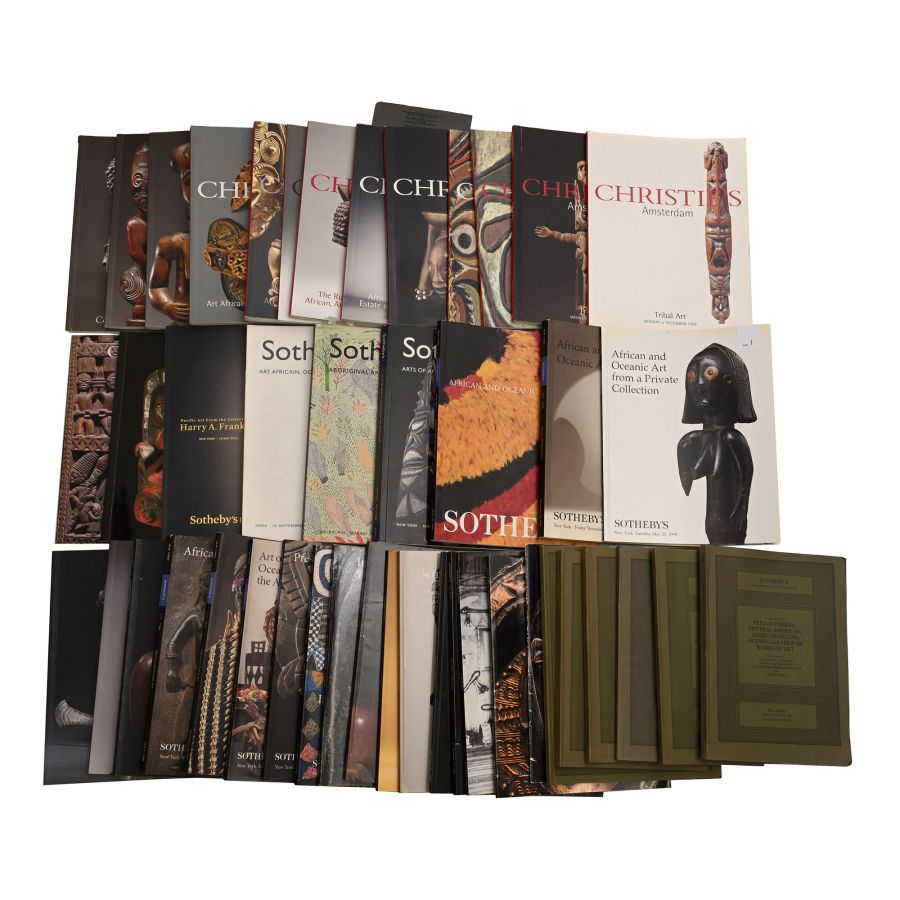 Sotheby's and Christie's African Tribal, Primitive and Pre-Columbian Art Auction Catalogues - 45 Titles