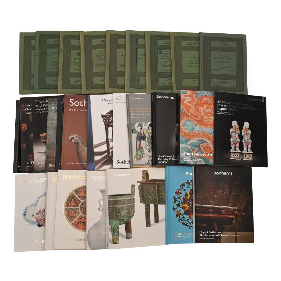 Sotheby's and Bonhams Chinese and Asian Art Auction Catalogues - 29 Titles