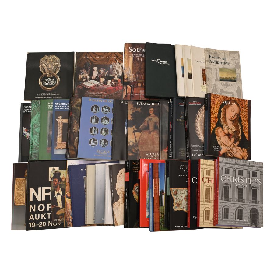 Christie's and Other English and Europen Antique Art Auction Catalogues - 43 Titles