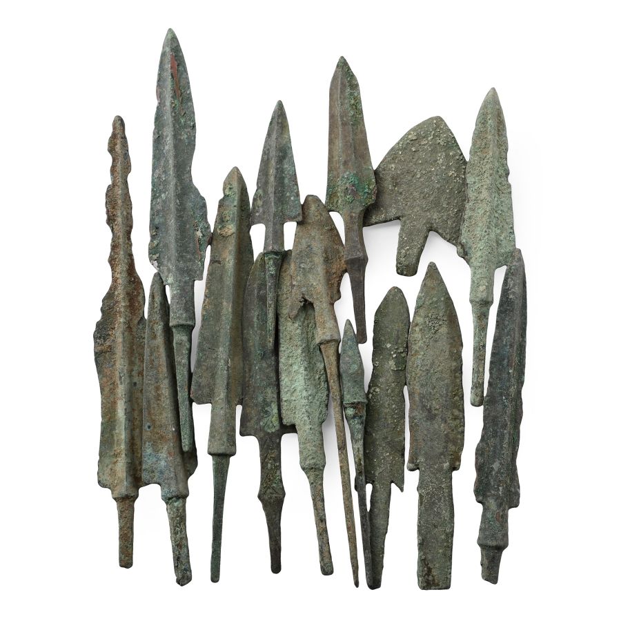 Western Asiatic Bronze Arrowhead Collection