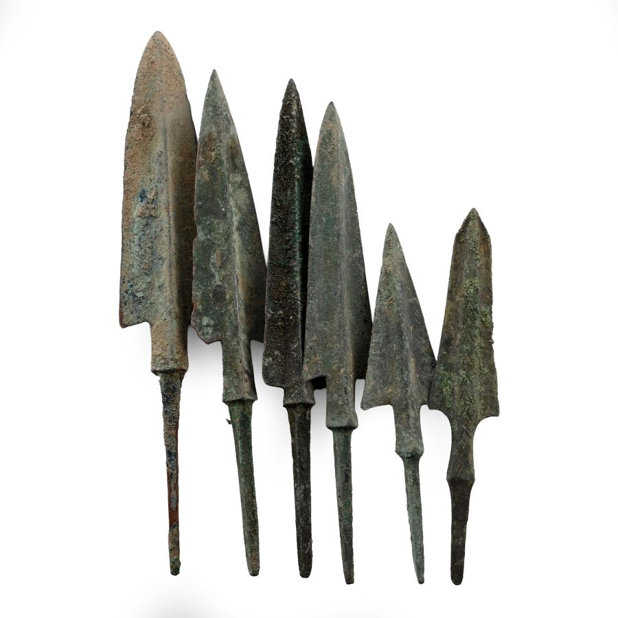 Western Asiatic Bronze Arrowhead Collection