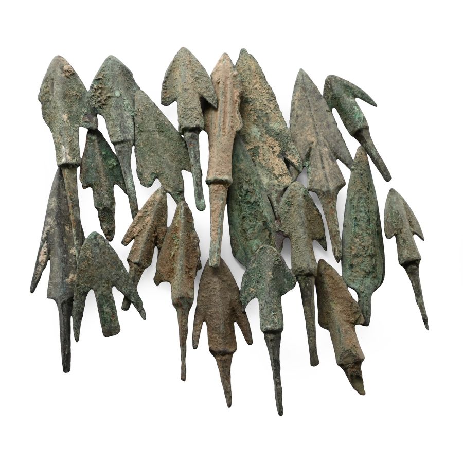 Western Asiatic Bronze Arrowhead Collection