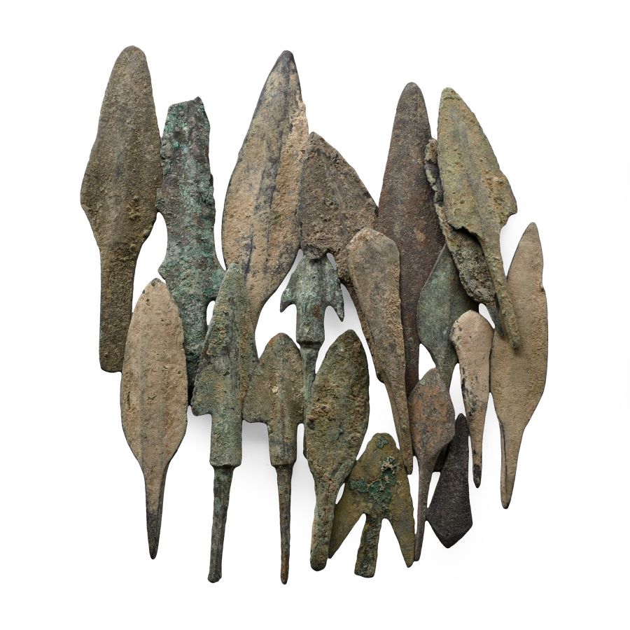 Western Asiatic Bronze Arrowhead Collection