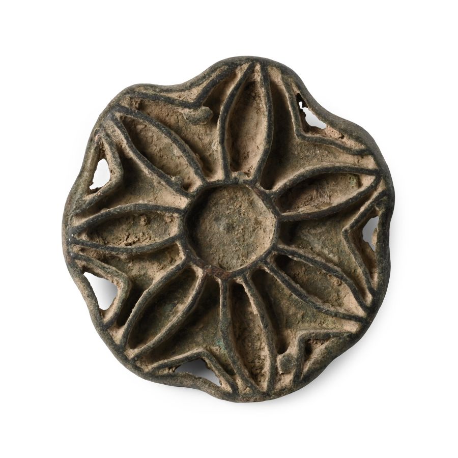 Central Asian Bronze Rosette Seal